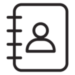 icon contact